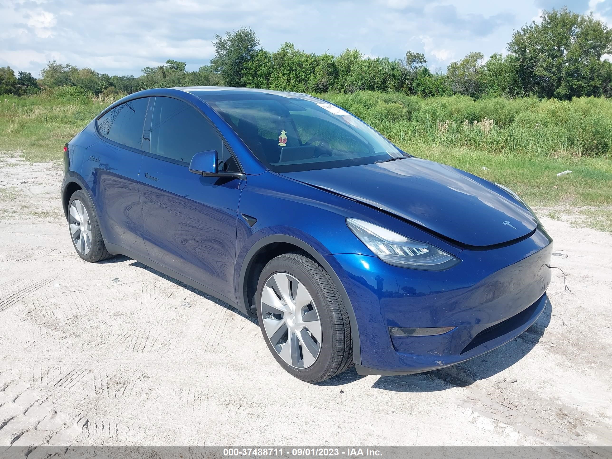 TESLA MODEL Y 2021 5yjygdee0mf173728