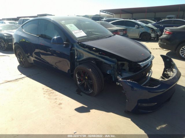 TESLA MODEL Y 2021 5yjygdee0mf187371