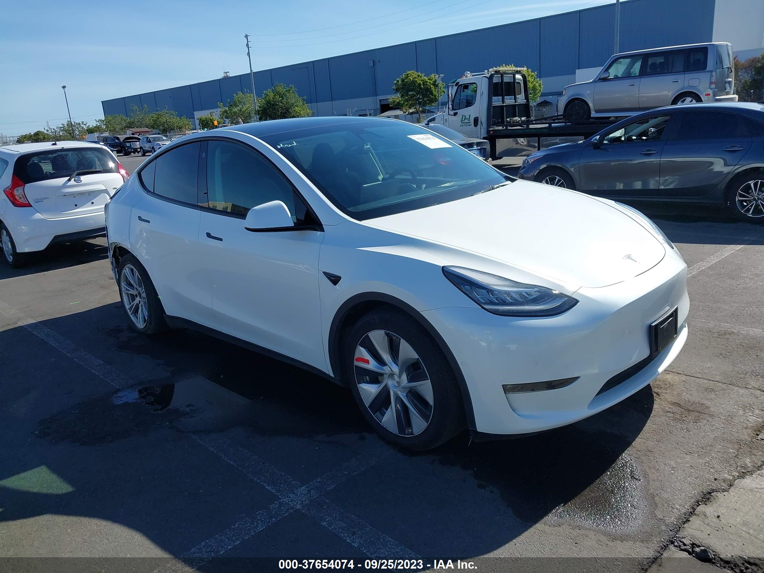 TESLA MODEL Y 2021 5yjygdee0mf276163