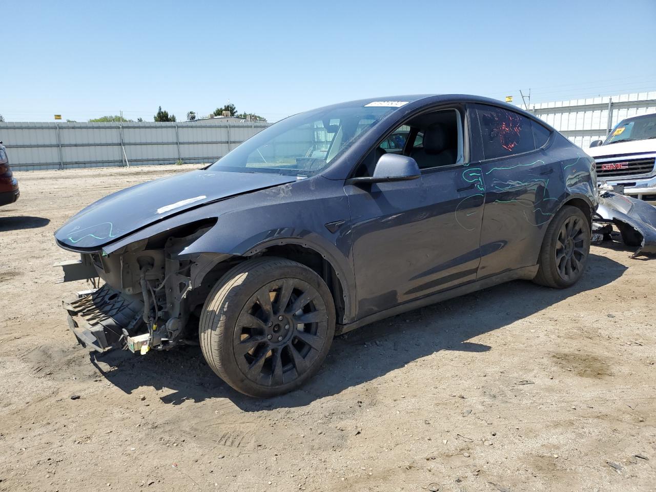 TESLA MODEL Y 2021 5yjygdee0mf278639