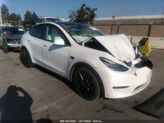 TESLA MODEL Y 2020 5yjygdee1lf020127