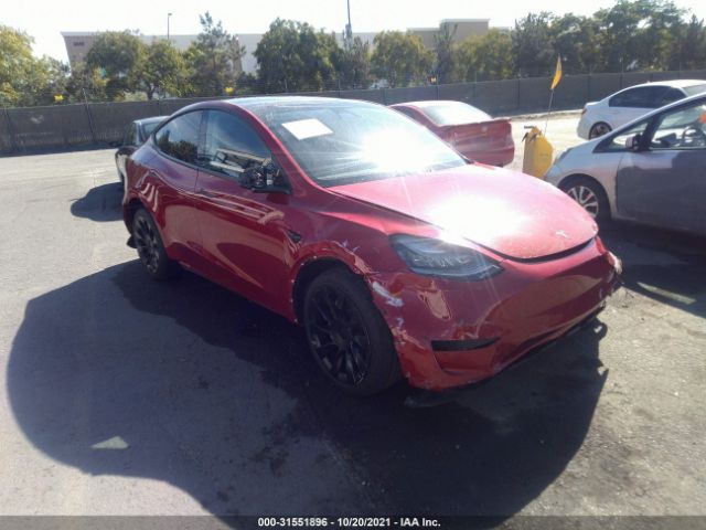 TESLA MODEL Y 2020 5yjygdee1lf022587