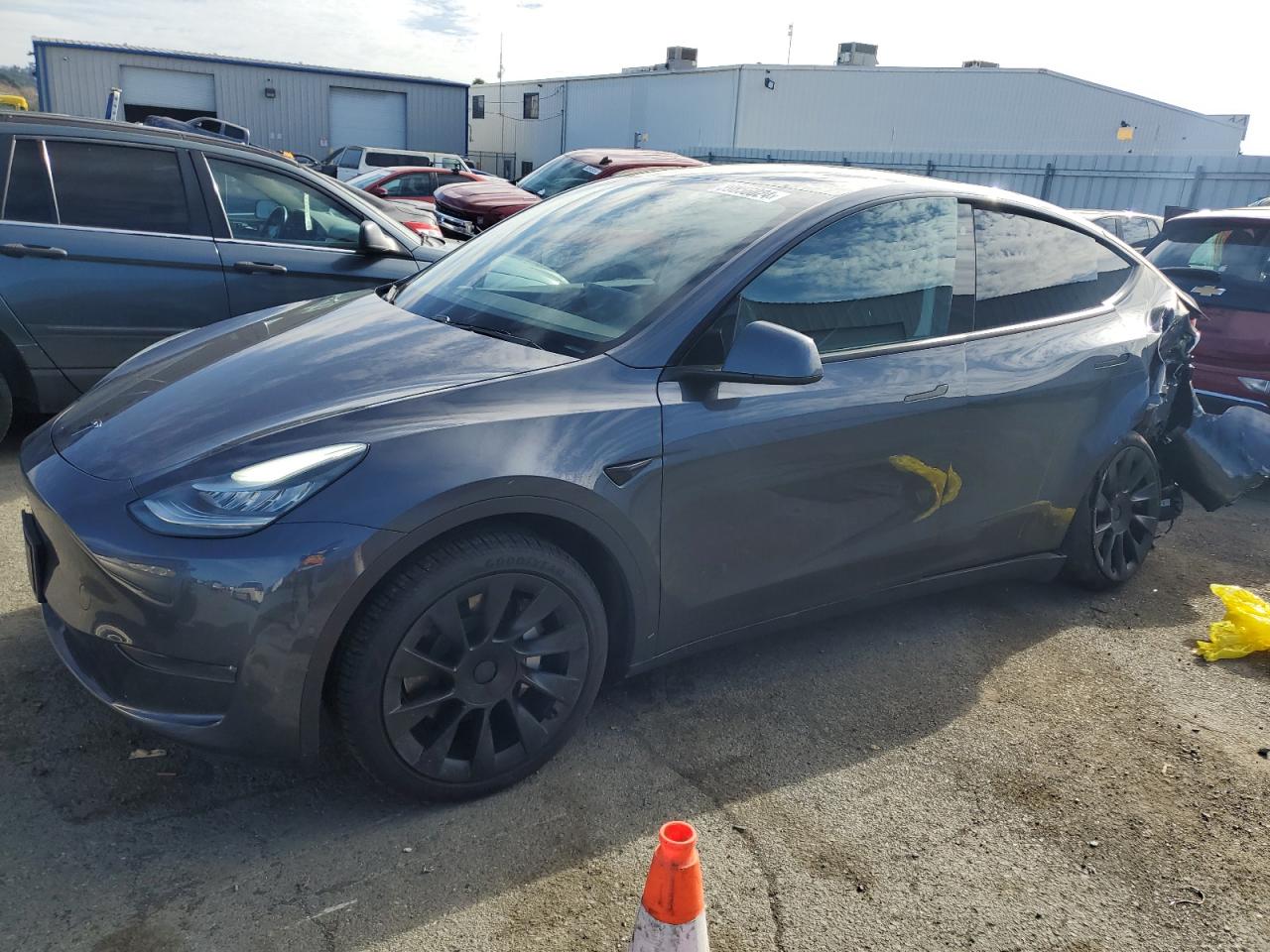 TESLA MODEL Y 2020 5yjygdee1lf033217