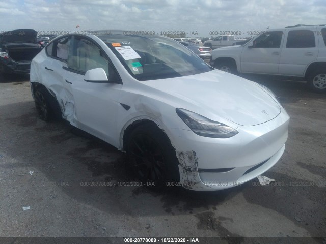 TESLA MODEL Y 2020 5yjygdee1lf034254