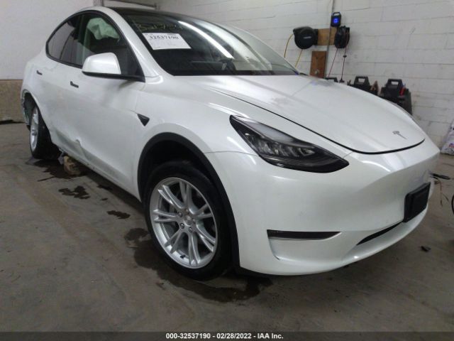 TESLA MODEL Y 2020 5yjygdee1lf047117