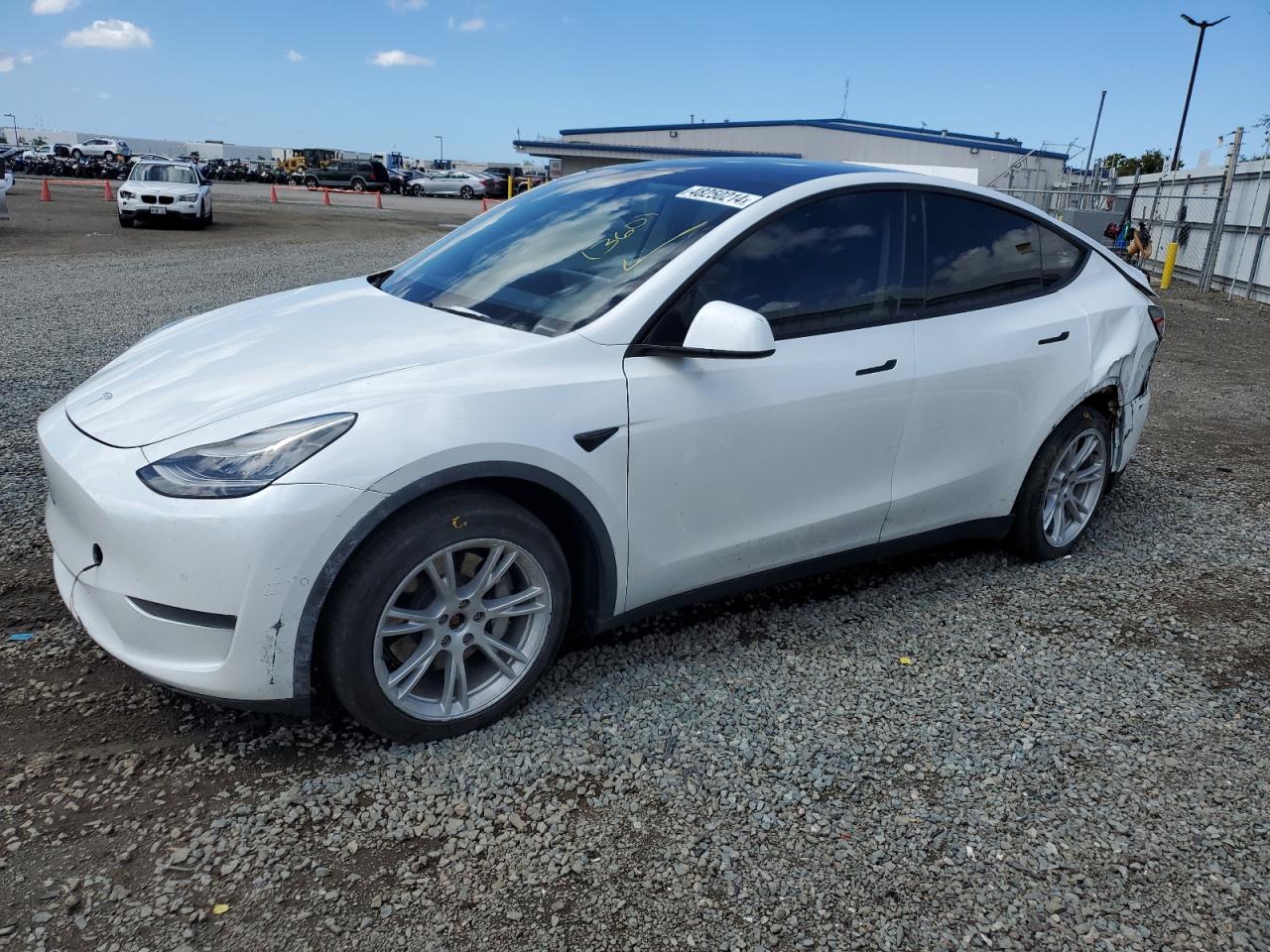 TESLA MODEL Y 2020 5yjygdee1lf051071