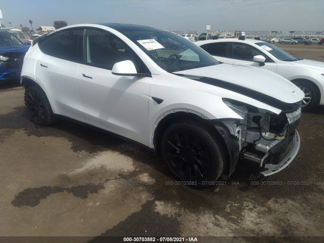 TESLA MODEL Y 2020 5yjygdee1lf058361