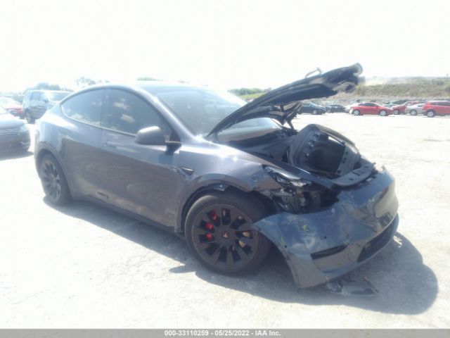 TESLA MODEL Y 2021 5yjygdee1mf064730