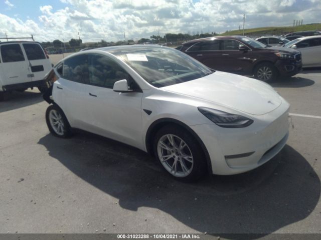 TESLA MODEL Y 2021 5yjygdee1mf066185