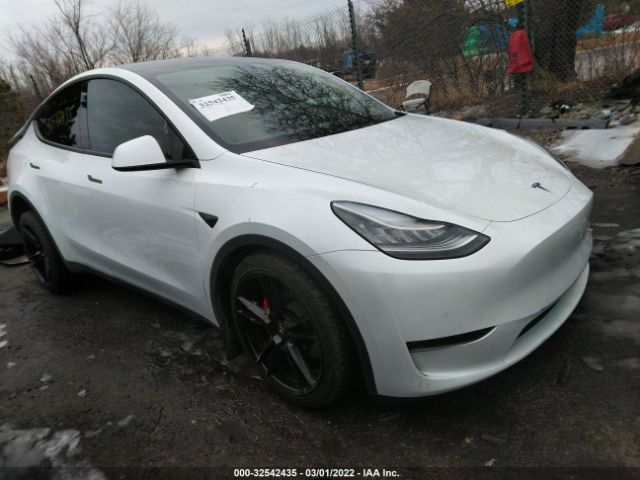 TESLA MODEL Y 2021 5yjygdee1mf066252