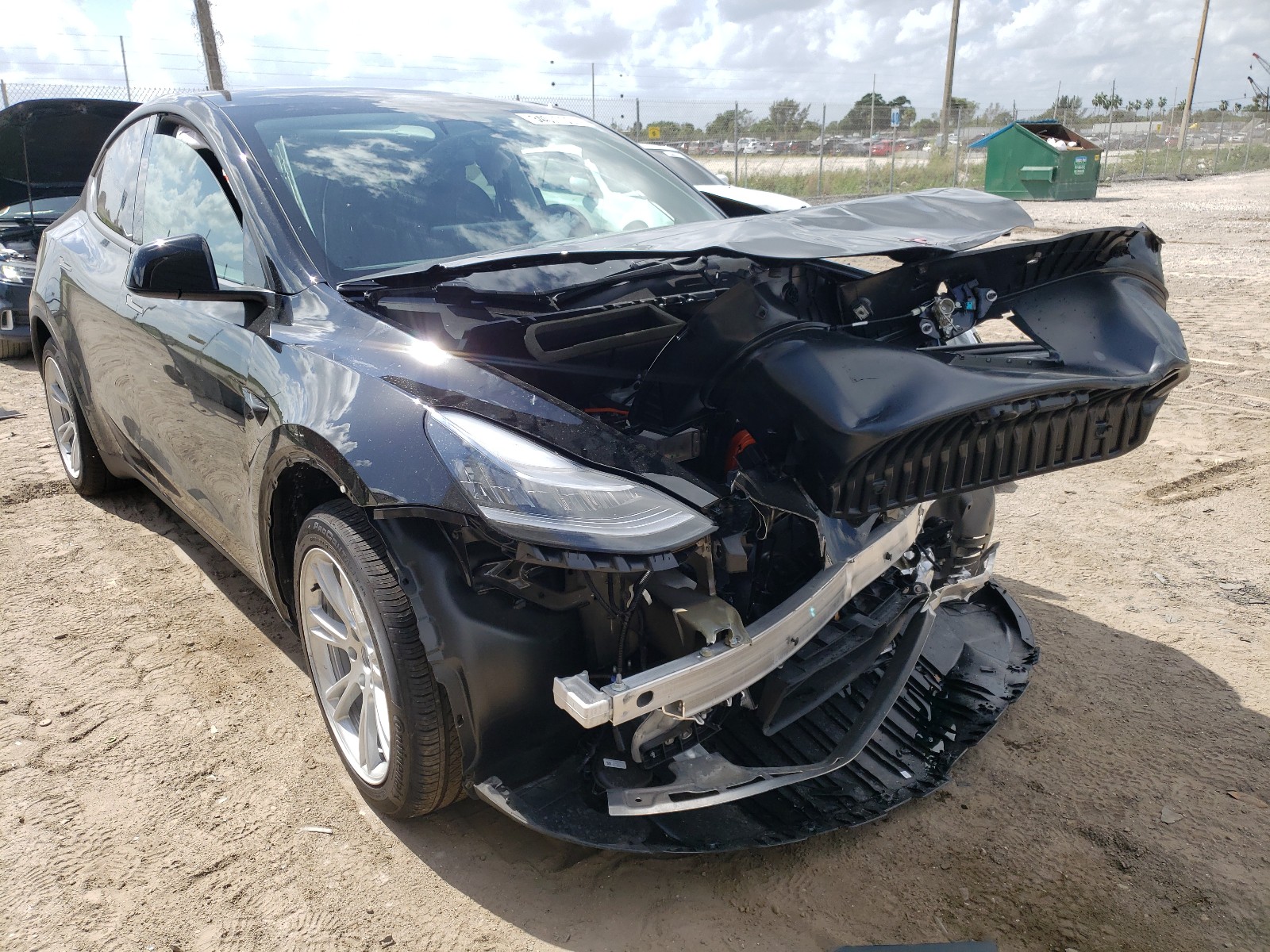 TESLA MODEL Y 2021 5yjygdee1mf083309