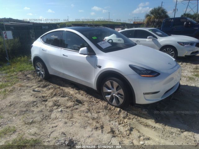 TESLA MODEL Y 2021 5yjygdee1mf099784