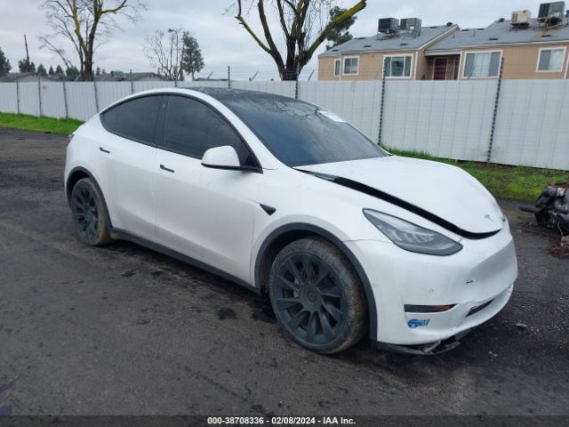 TESLA MODEL Y 2021 5yjygdee1mf112369