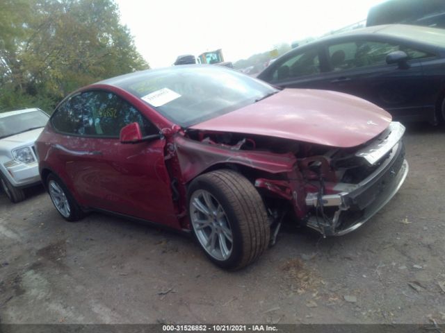 TESLA MODEL Y 2021 5yjygdee1mf112520