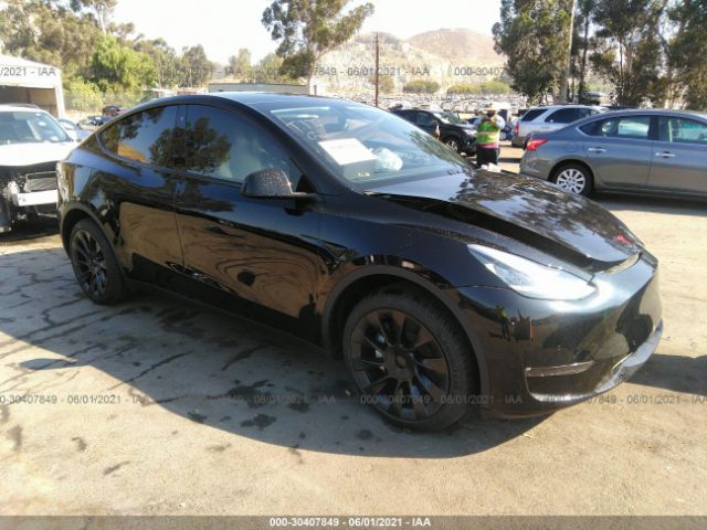 TESLA MODEL Y 2021 5yjygdee1mf115532