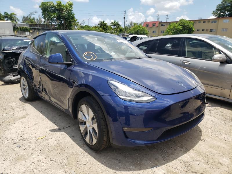 TESLA MODEL Y 2021 5yjygdee1mf177366