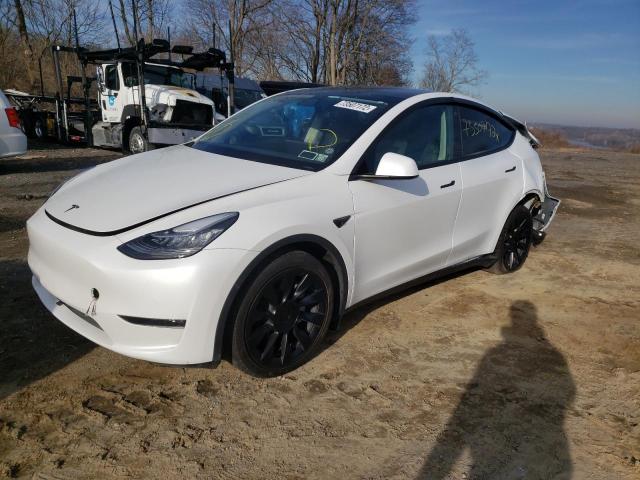 TESLA MODEL Y 2021 5yjygdee1mf254690