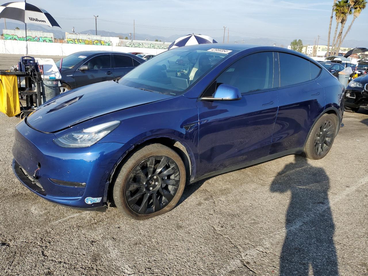 TESLA MODEL Y 2021 5yjygdee1mf266175