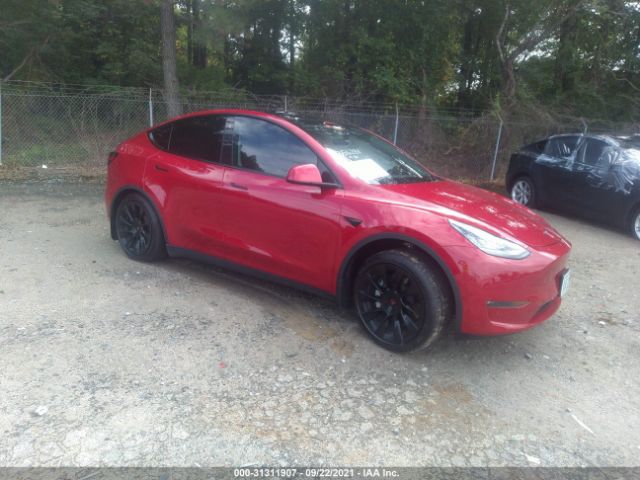 TESLA MODEL Y 2020 5yjygdee2lf008262