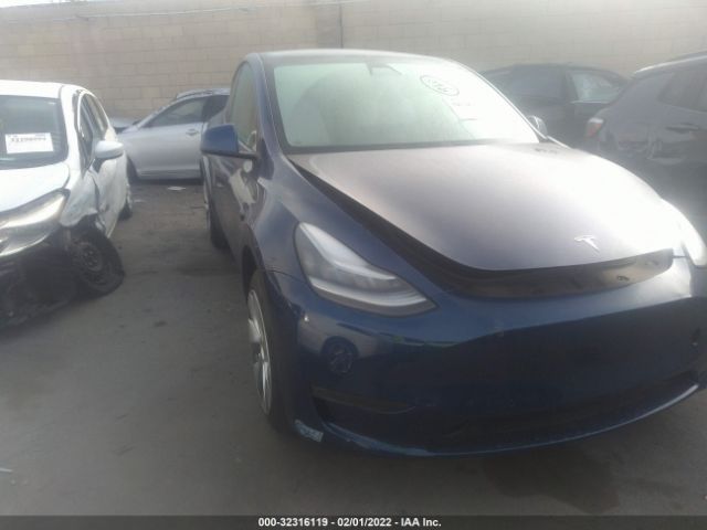 TESLA MODEL Y 2020 5yjygdee2lf018032