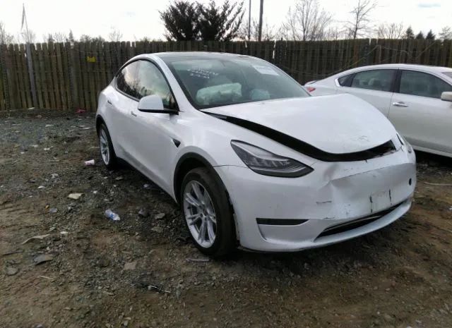 TESLA MODEL Y 2020 5yjygdee2lf020301