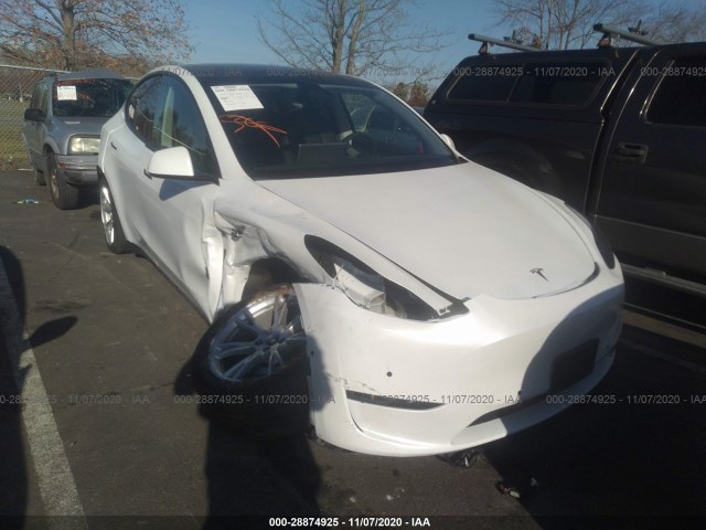 TESLA MODEL Y 2020 5yjygdee2lf043836