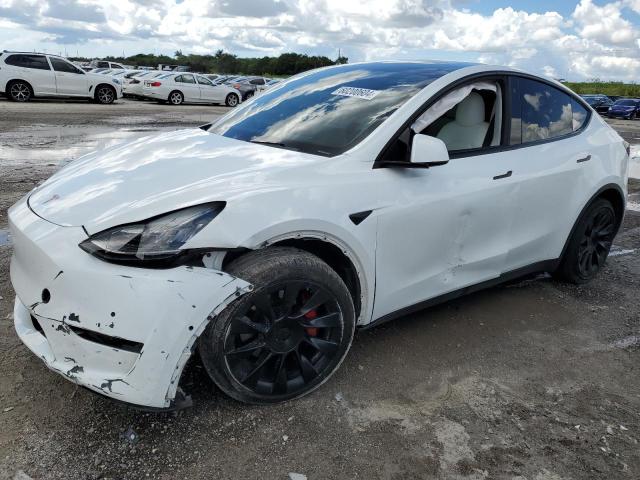 TESLA MODEL Y 2020 5yjygdee2lf051578