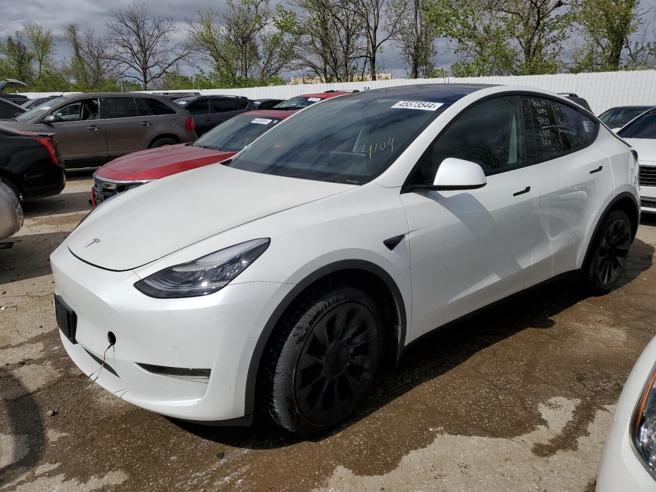 TESLA MODEL Y 2021 5yjygdee2mf060606