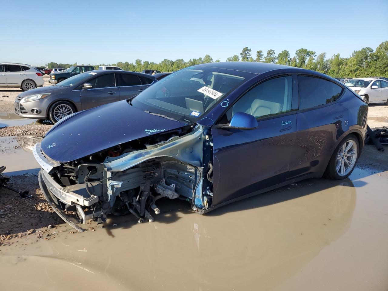 TESLA MODEL Y 2021 5yjygdee2mf063814