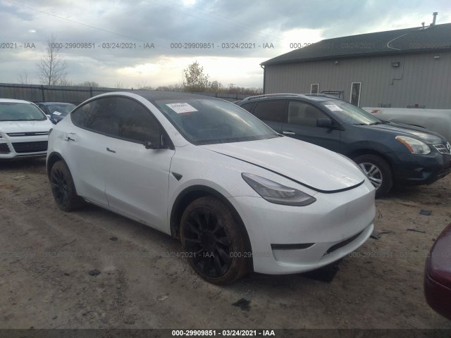 TESLA MODEL Y 2021 5yjygdee2mf072383