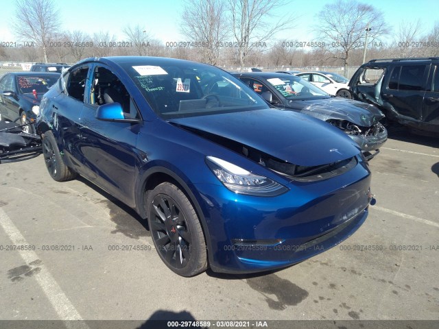 TESLA MODEL Y 2021 5yjygdee2mf089541