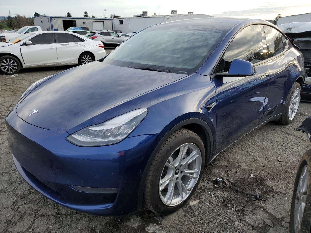 TESLA MODEL Y 2021 5yjygdee2mf095923