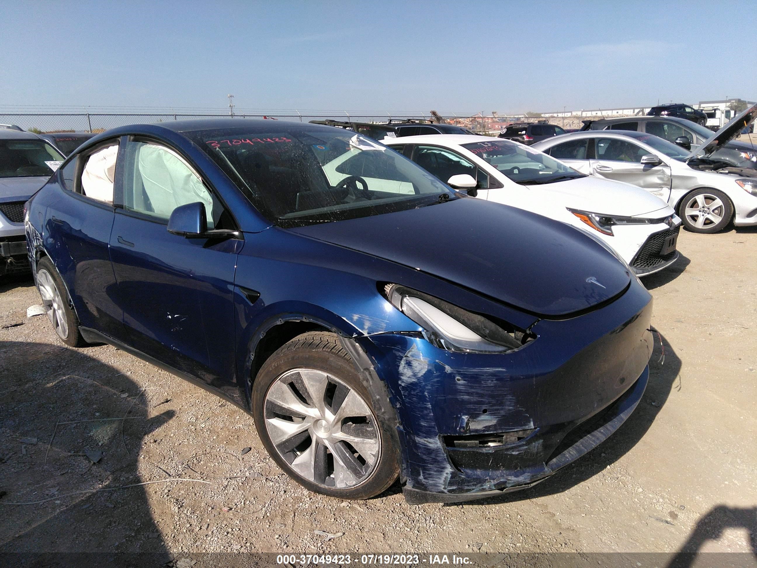 TESLA MODEL Y 2021 5yjygdee2mf105172