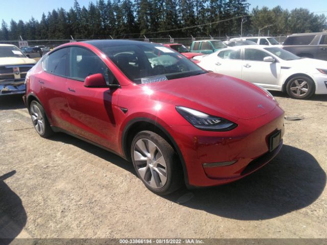 TESLA MODEL Y 2021 5yjygdee2mf114292