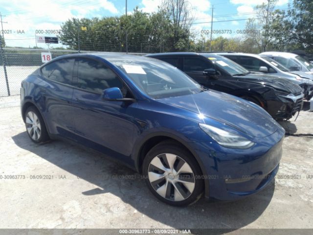 TESLA MODEL Y 2021 5yjygdee2mf141976