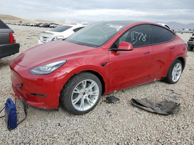 TESLA MODEL Y 2021 5yjygdee2mf153142