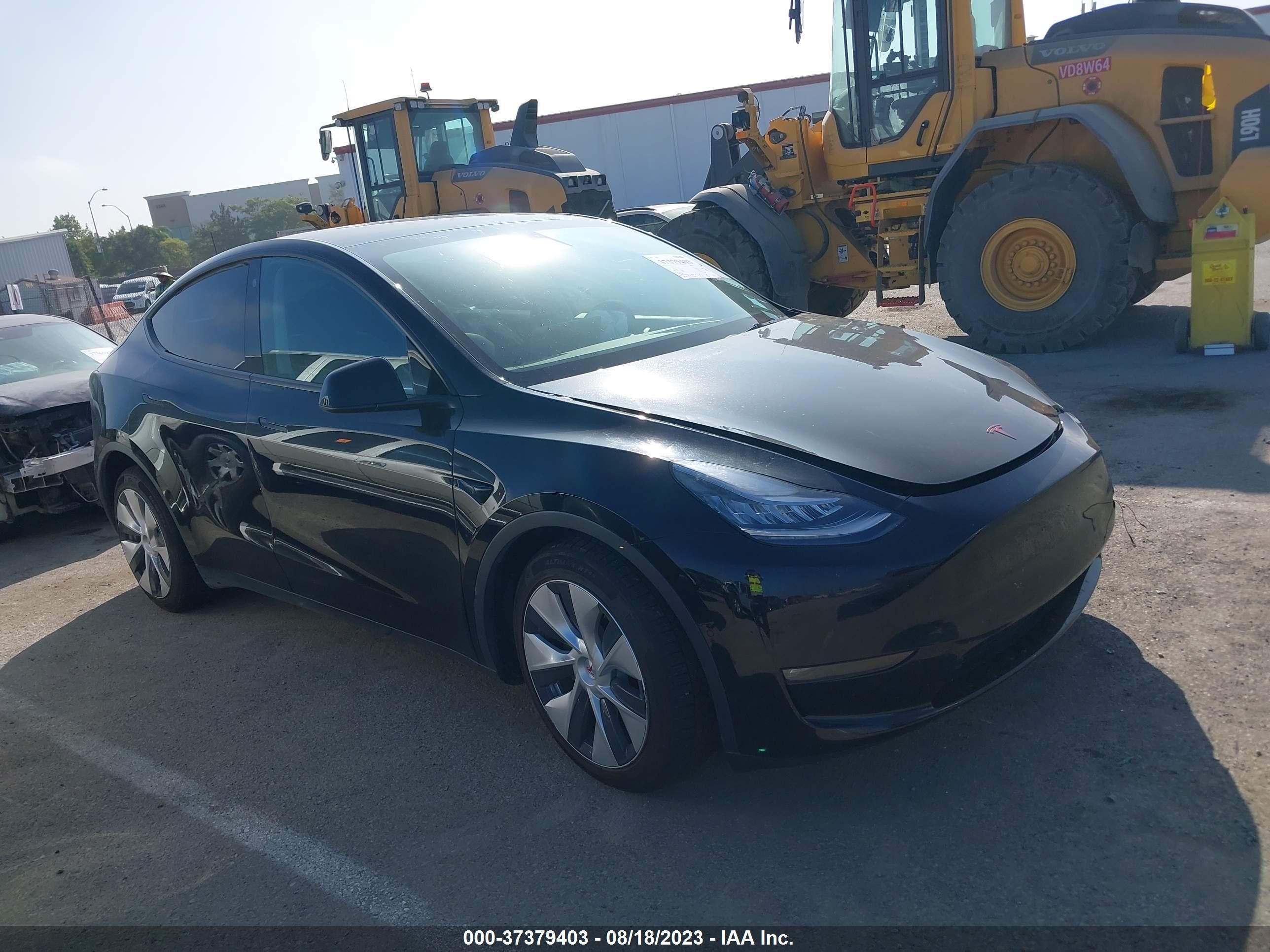 TESLA MODEL Y 2021 5yjygdee2mf161029