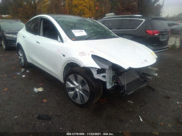 TESLA MODEL Y 2021 5yjygdee2mf191180