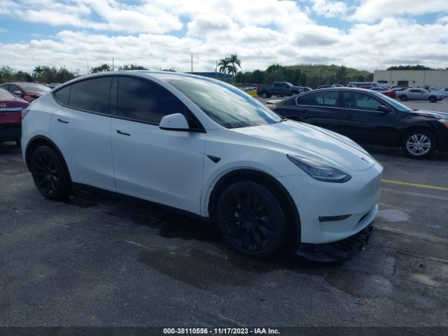 TESLA MODEL Y 2021 5yjygdee2mf193463