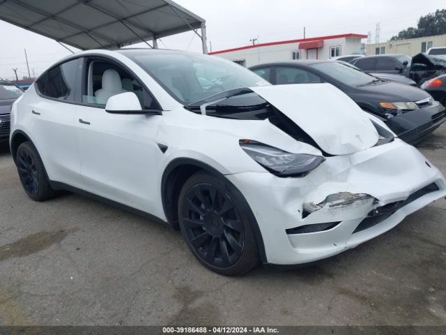 TESLA MODEL Y 2021 5yjygdee2mf202596