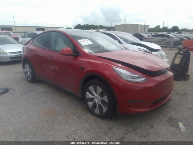 TESLA MODEL Y 2021 5yjygdee2mf285852