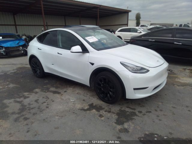 TESLA MODEL Y 2020 5yjygdee3lf022378