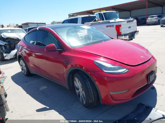 TESLA MODEL Y 2020 5yjygdee3lf032389