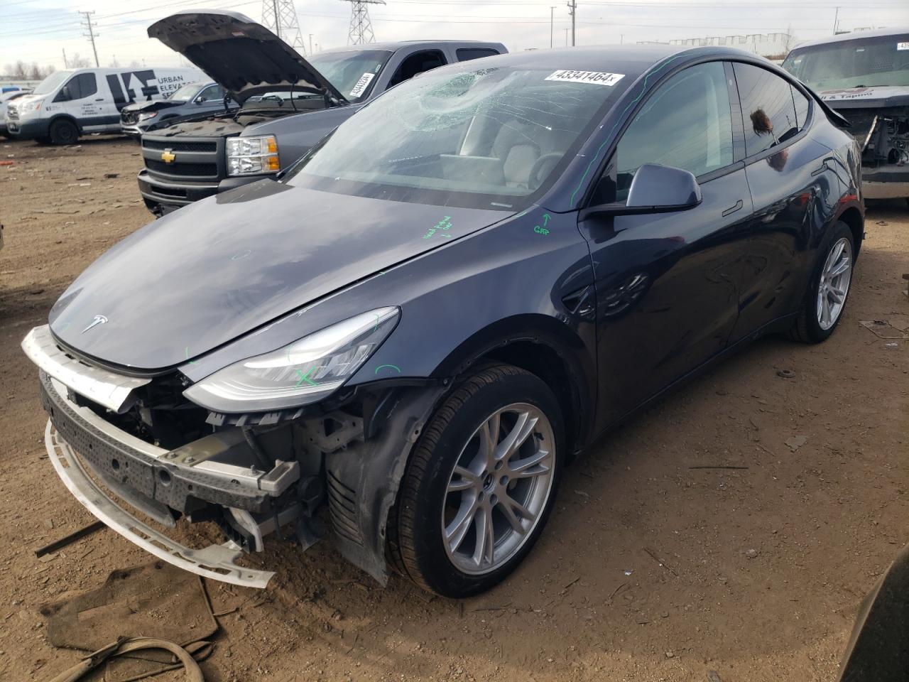 TESLA MODEL Y 2020 5yjygdee3lf039164