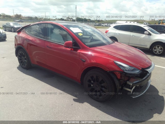 TESLA MODEL Y 2020 5yjygdee3lf040413