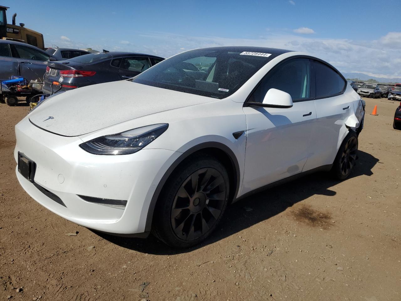 TESLA MODEL Y 2020 5yjygdee3lf053288