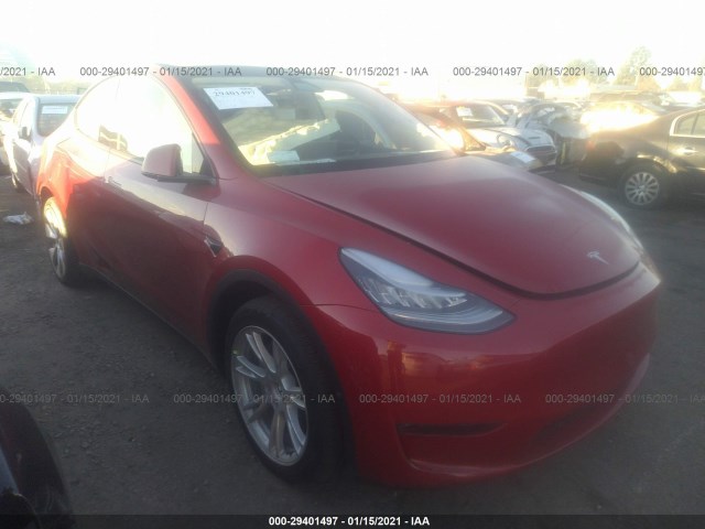 TESLA MODEL Y 2020 5yjygdee3lf057079