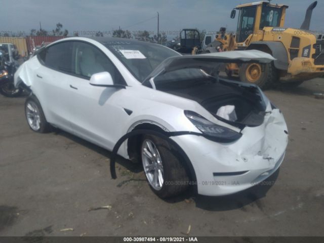 TESLA MODEL Y 2021 5yjygdee3mf075177