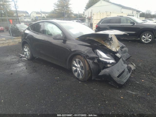 TESLA MODEL Y 2021 5yjygdee3mf075681