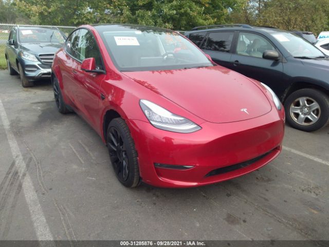 TESLA MODEL Y 2021 5yjygdee3mf089788